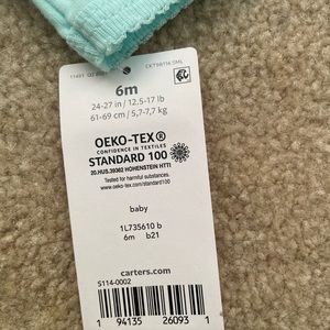Carters overall bodysuit with matching hairband